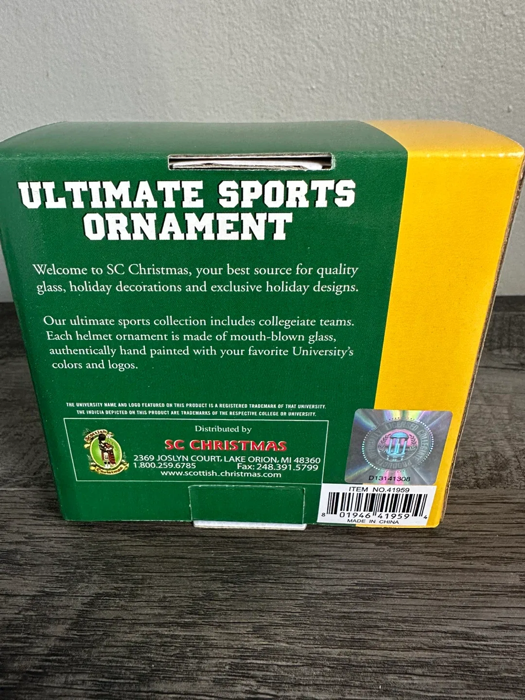 (36 Total) Ultimate Sports Ornament - Minnesota Golden Gophers image indicator(4)