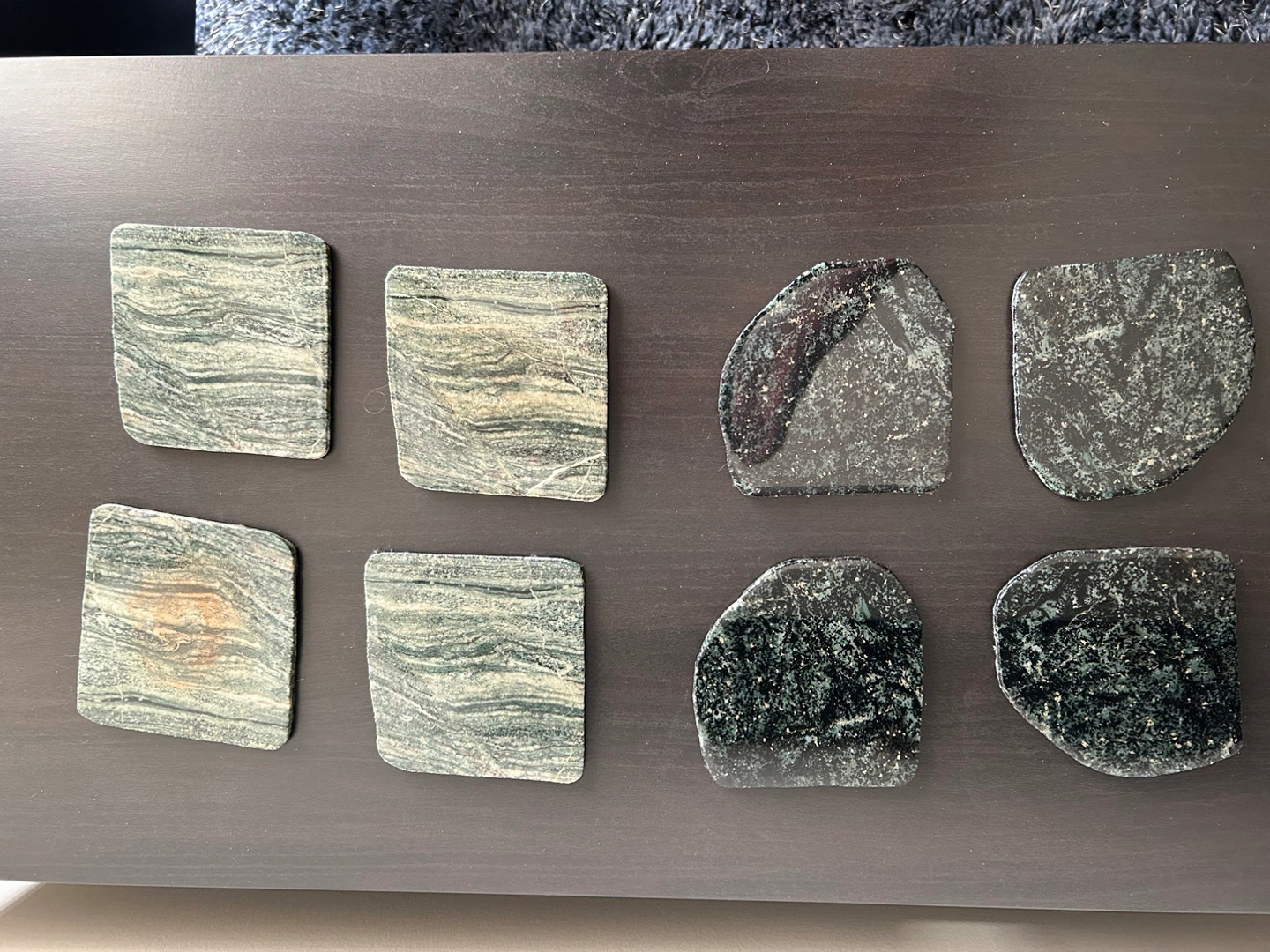 #Cleanout Madoc Rocks - Marble Coasters (2 sets of 4) - photo 3