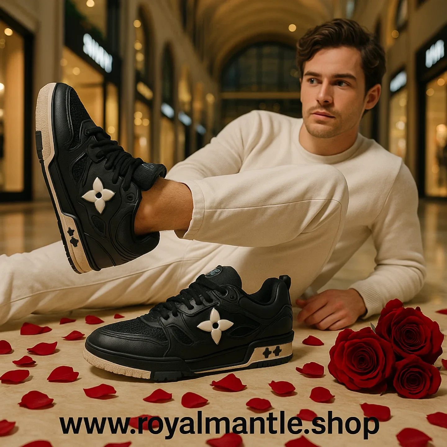 Louis Vuitton Skate Sneaker Black