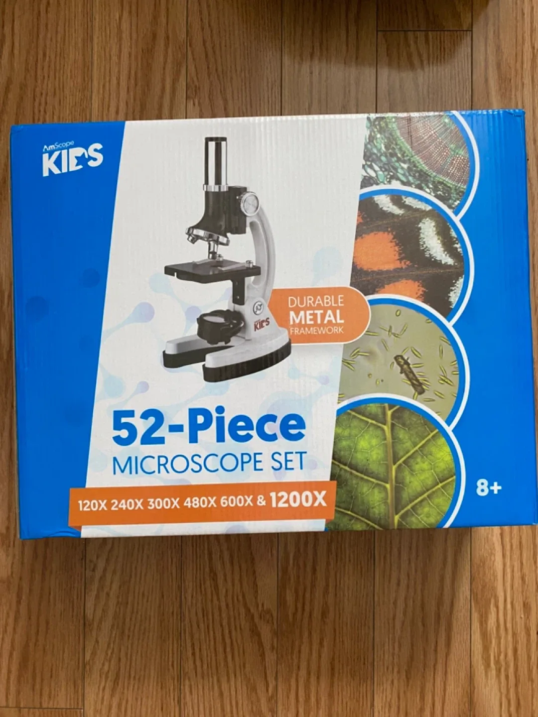 Brand New in Box Kids 52-Piece 1200X Microscope Set image indicator(2)