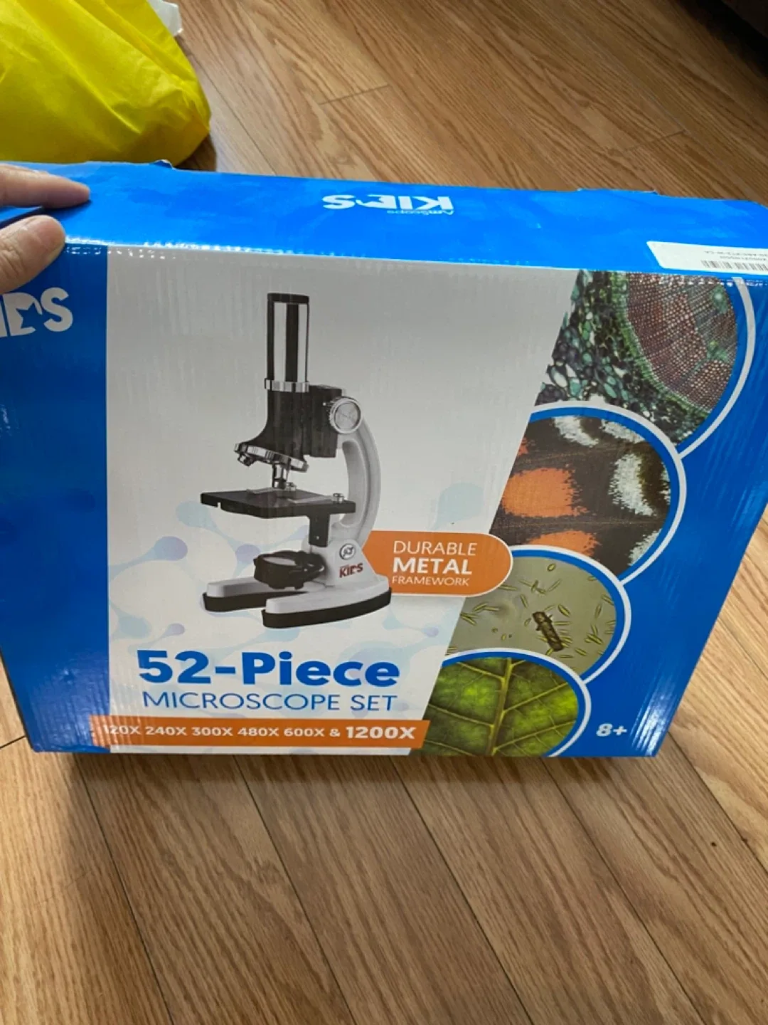 Brand New in Box Kids 52-Piece 1200X Microscope Set