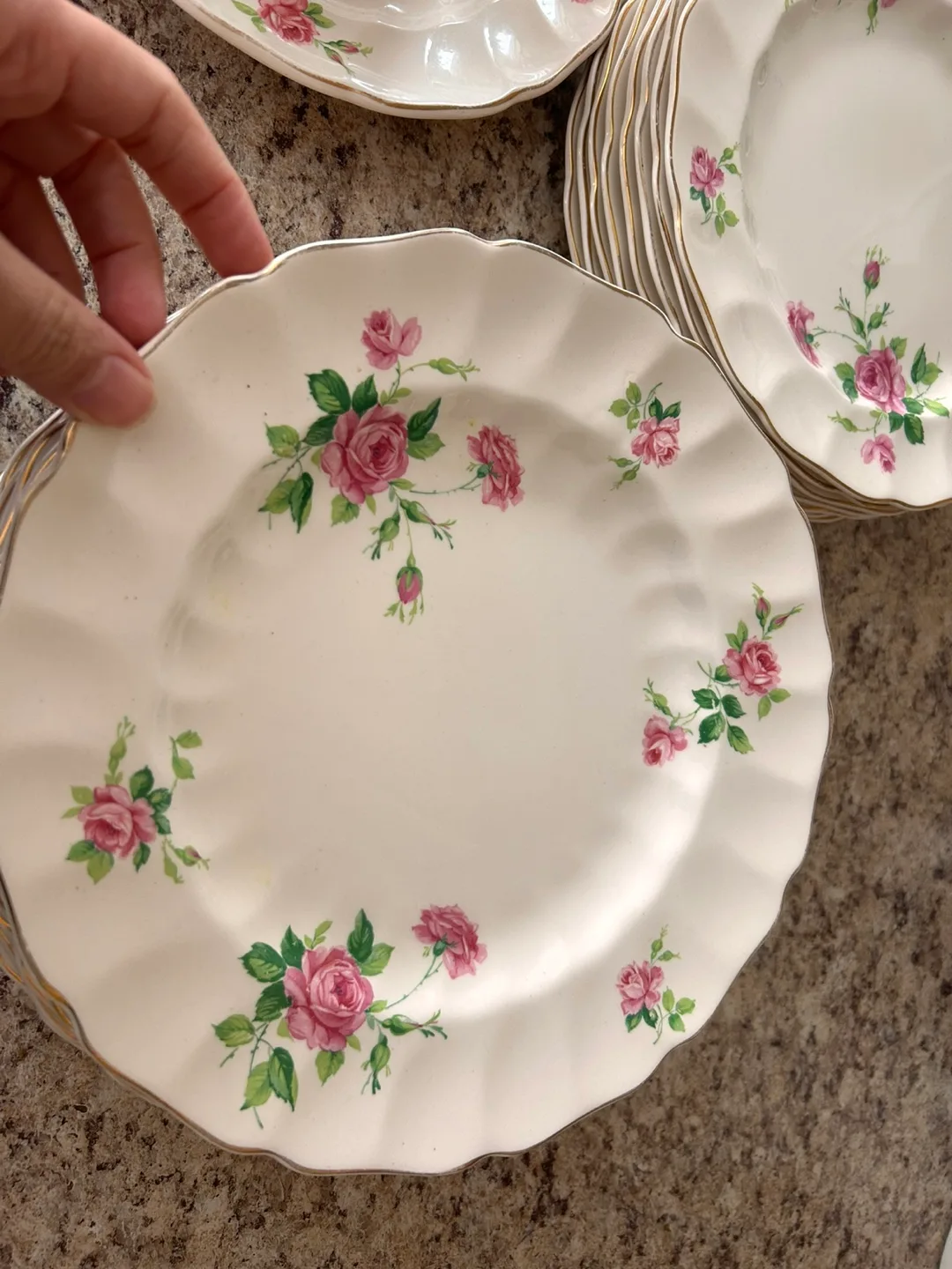 Vintage Floral Dinnerware Set image indicator(5)