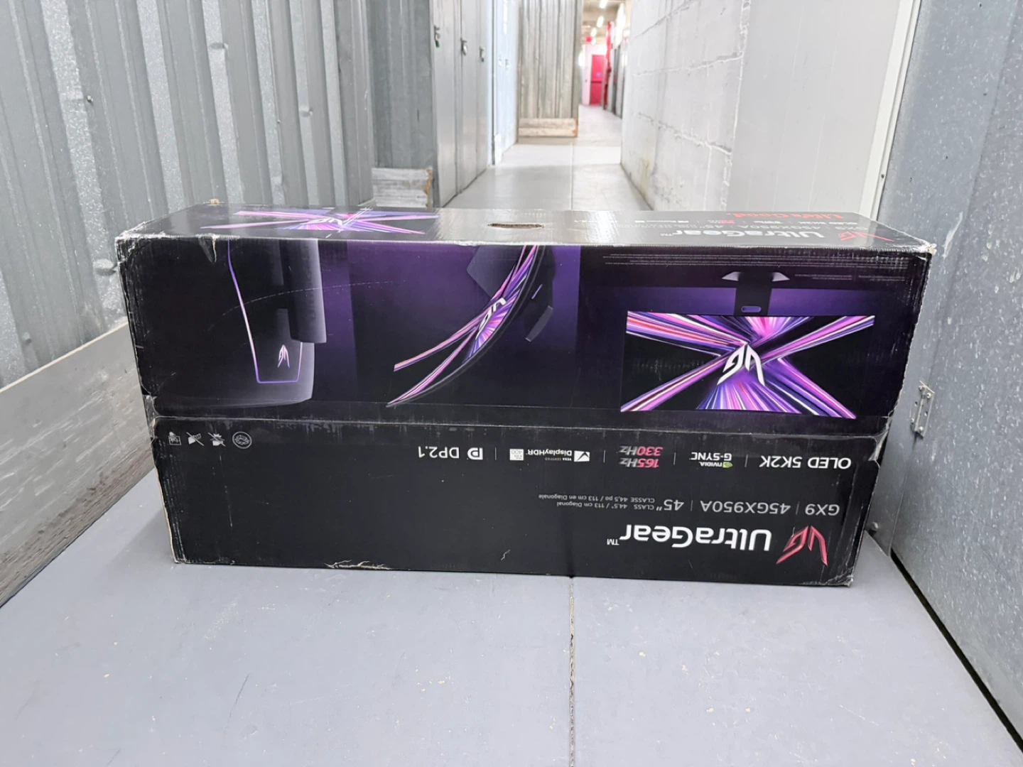 LG UltraGear GX9 45GX950A 45" OLED Gaming Monitor