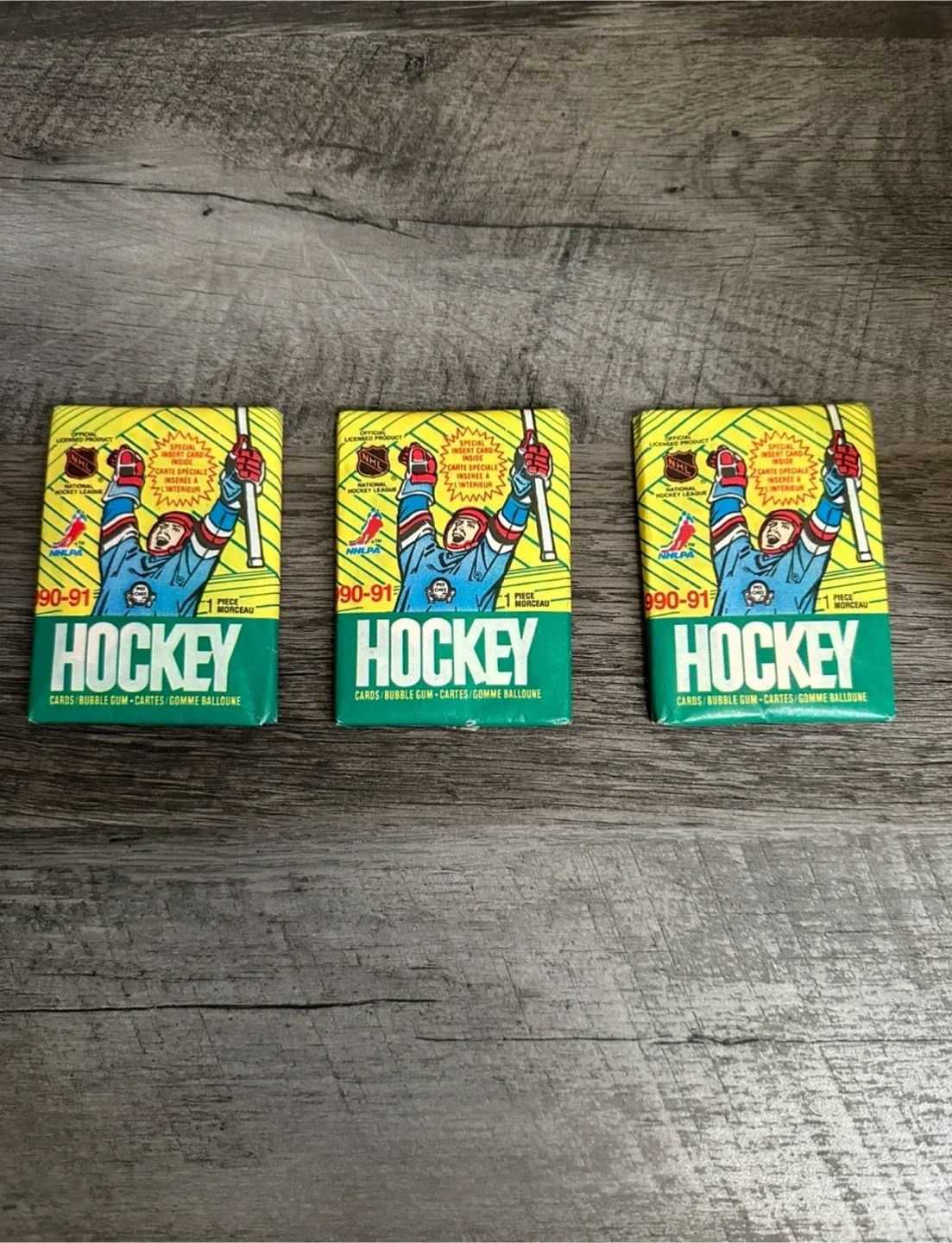 New! 90-91 Hockey Cards - Sealed Packs
