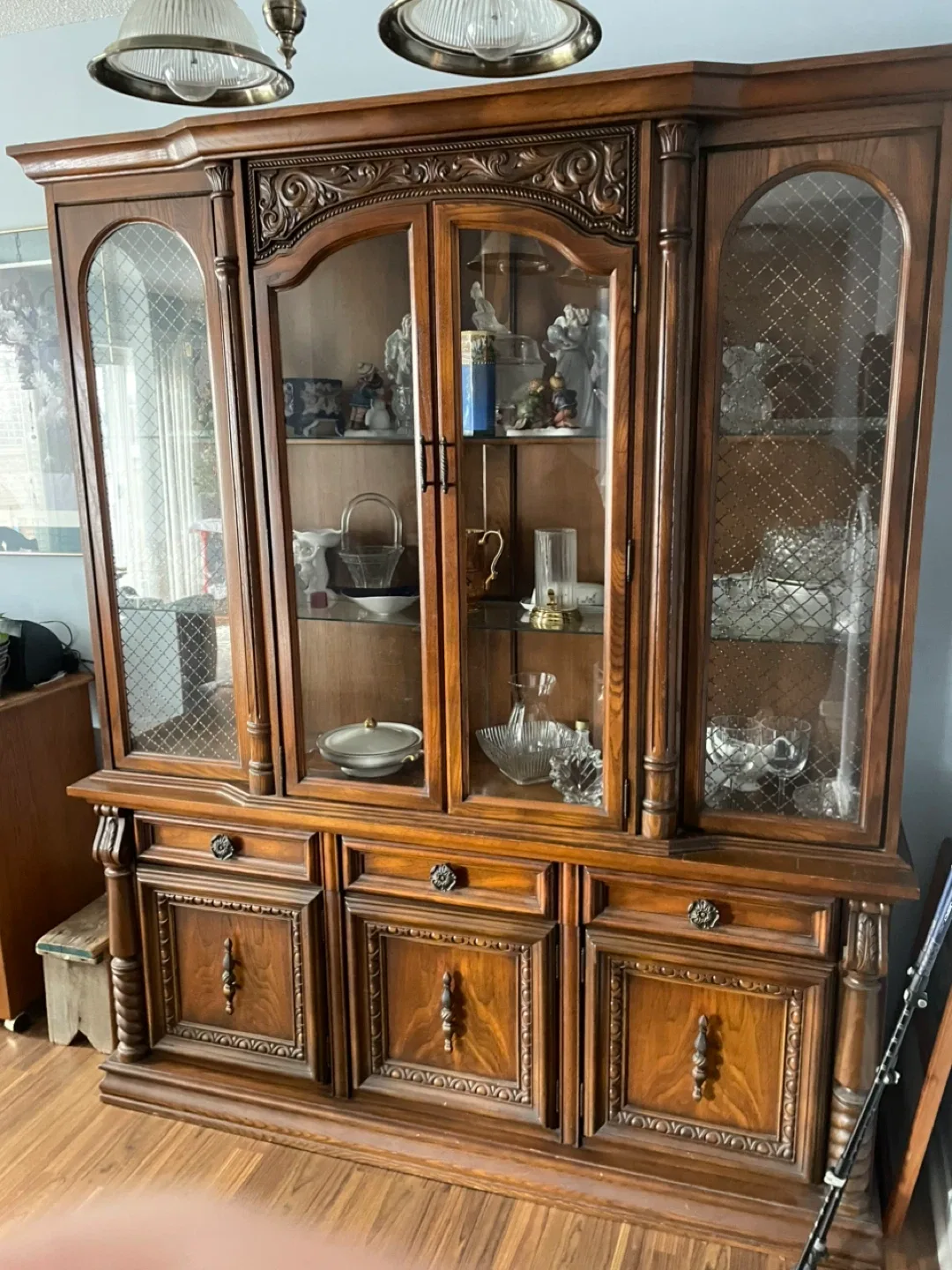 Vintage China Cabinet