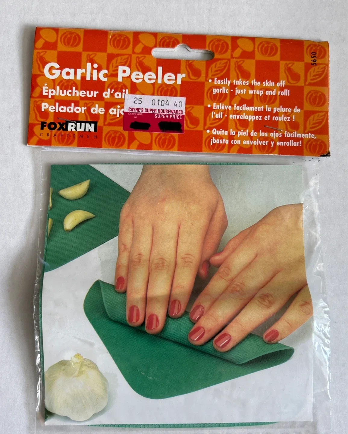 #Clearout Fox Run Craftsmen Garlic Peeler - New in Package