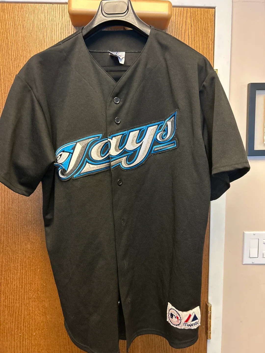 Majestic Toronto Blue Jays Baseball Jersey - Size L