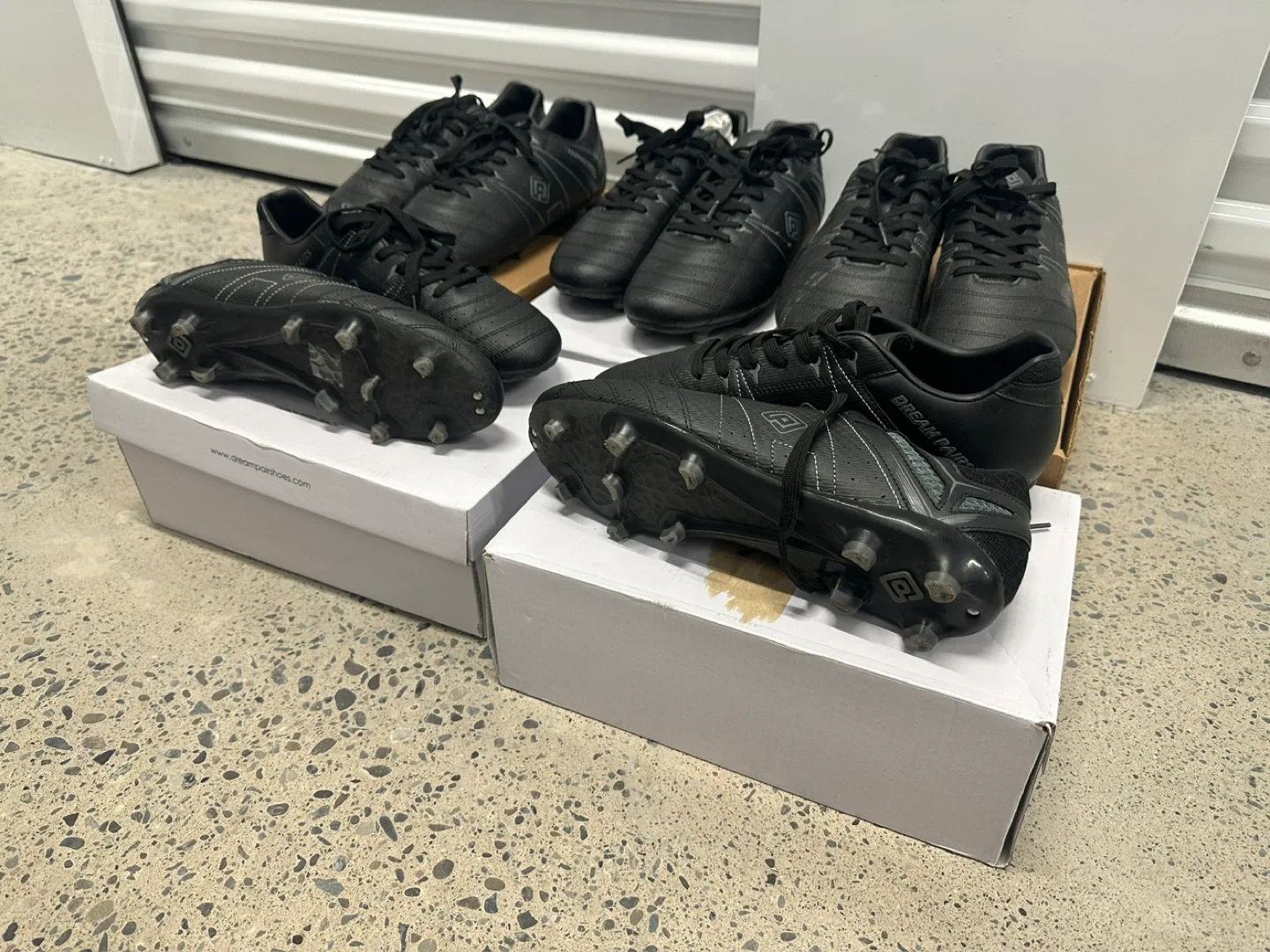 Black Football Cleats (Used Once) image indicator(3)
