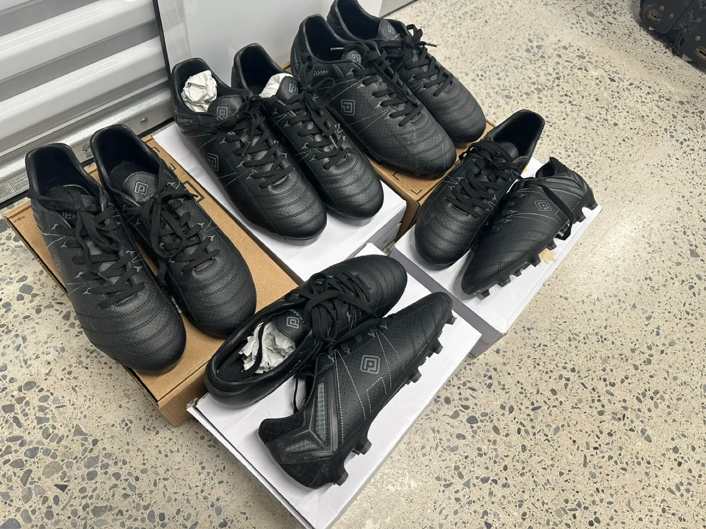Black Football Cleats (Used Once) image indicator(4)
