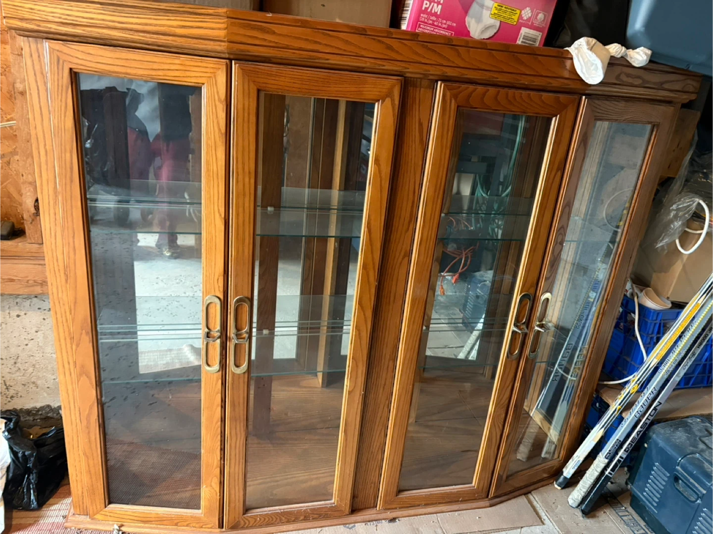 Wooden China Cabinet