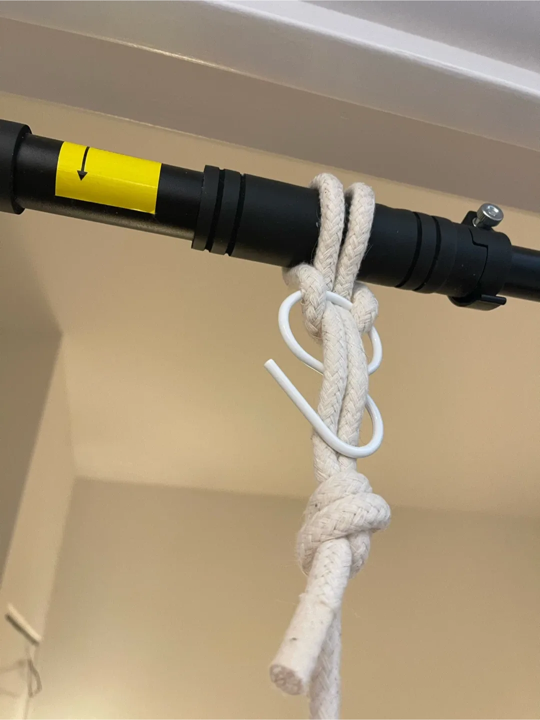 leikefitness Pull-Up Bar For Door Frame, Kids rope ladder swing. image indicator(5)