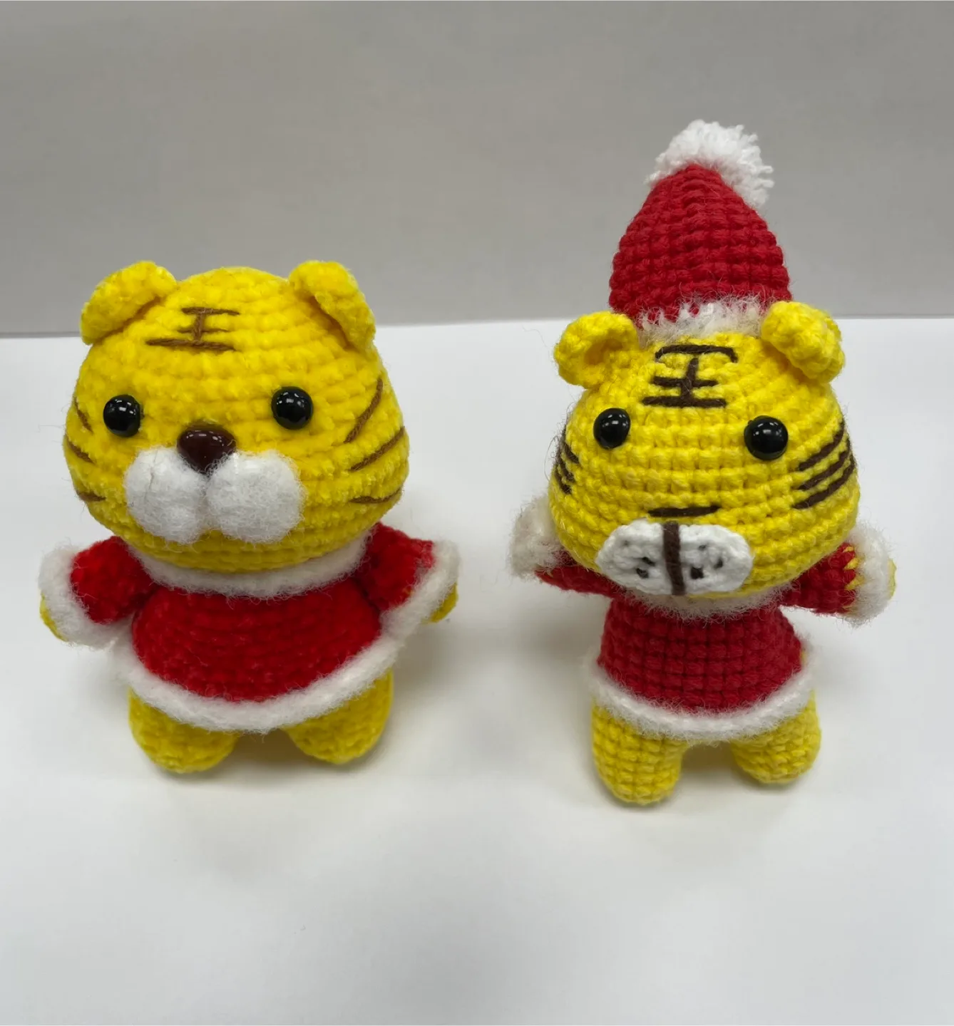 Crocheted Tiger Plushies 2 for $30