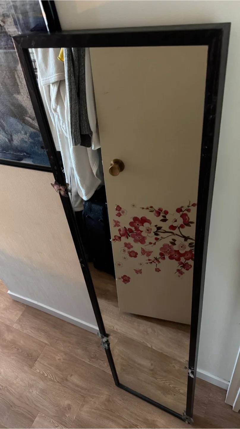 IKEA full-length mirror (black)