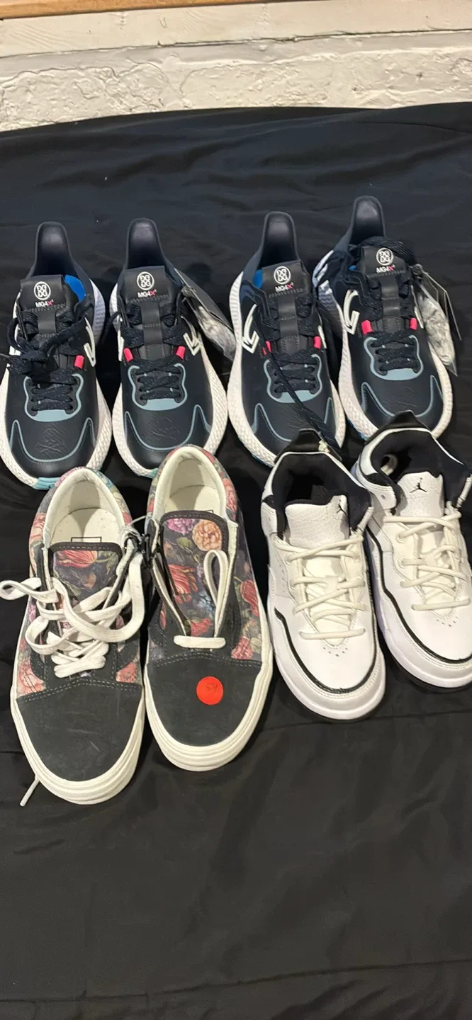 Variety of Shoes: MG4+, Vans, Air Jordan image indicator(2)