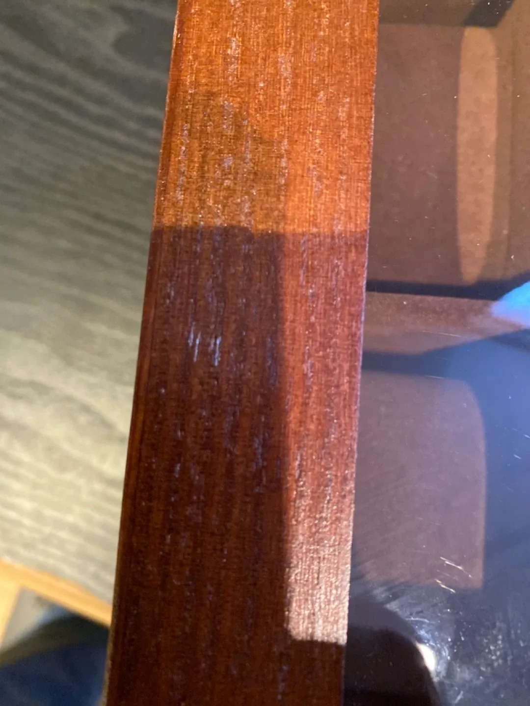 Wooden Watch and Jewelry Box with Glass Top & Drawer image indicator(7)