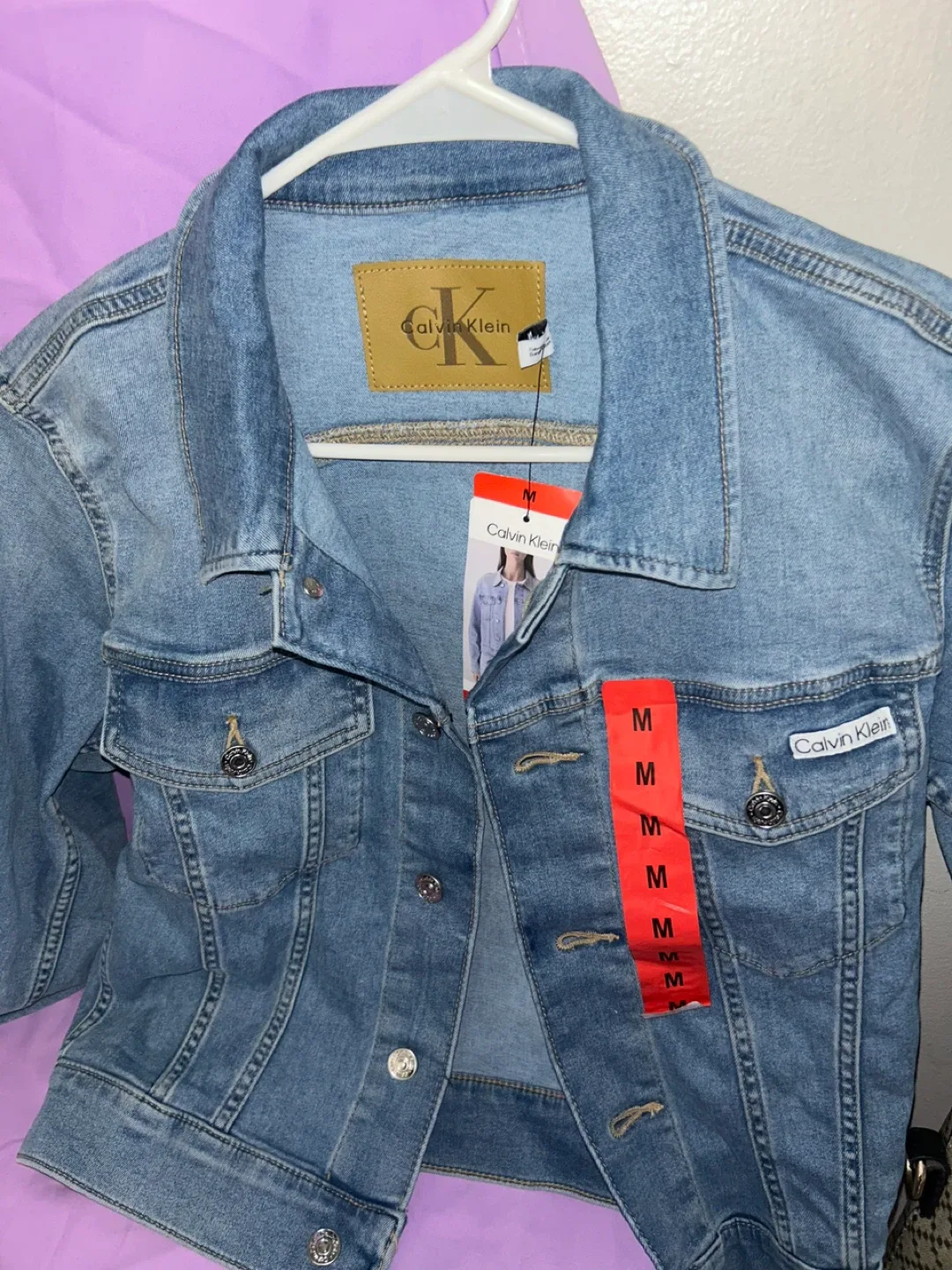 Calvin Klein Denim Jacket - Size M