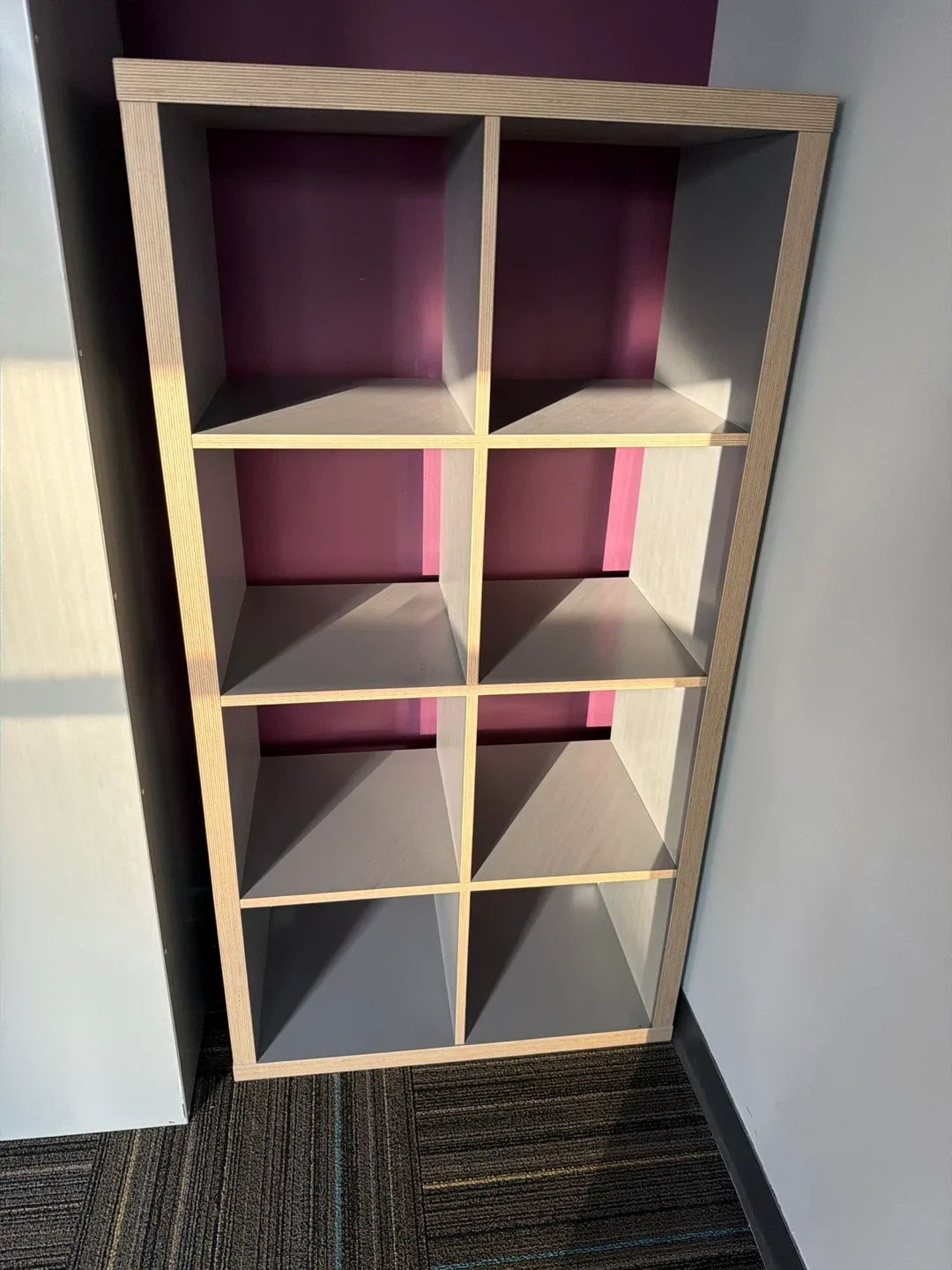 8-Cube Storage Shelf Unit