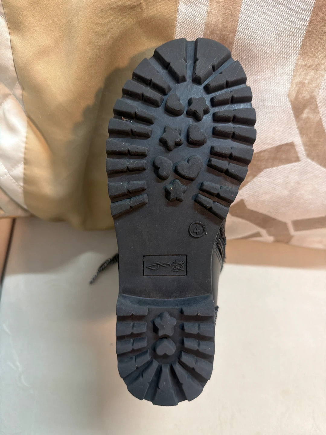 Joie Kids - Black Ankle Boots - Size 4 - photo 2