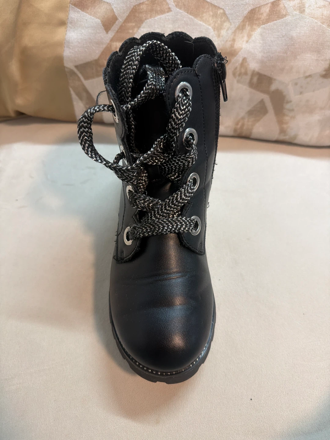 Joie Kids - Black Ankle Boots - Size 4 - photo 4