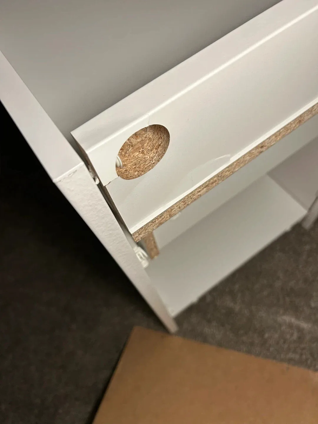 Wooden Nightstand with 1 Storage Drawer image indicator(4)