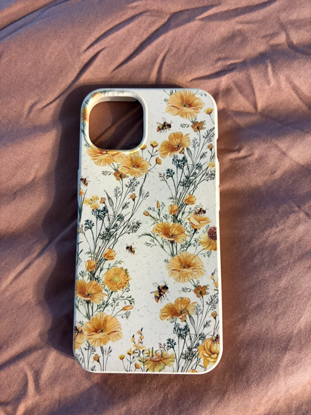 Pela iPhone 13 Case - Yellow Floral Design #cleanout