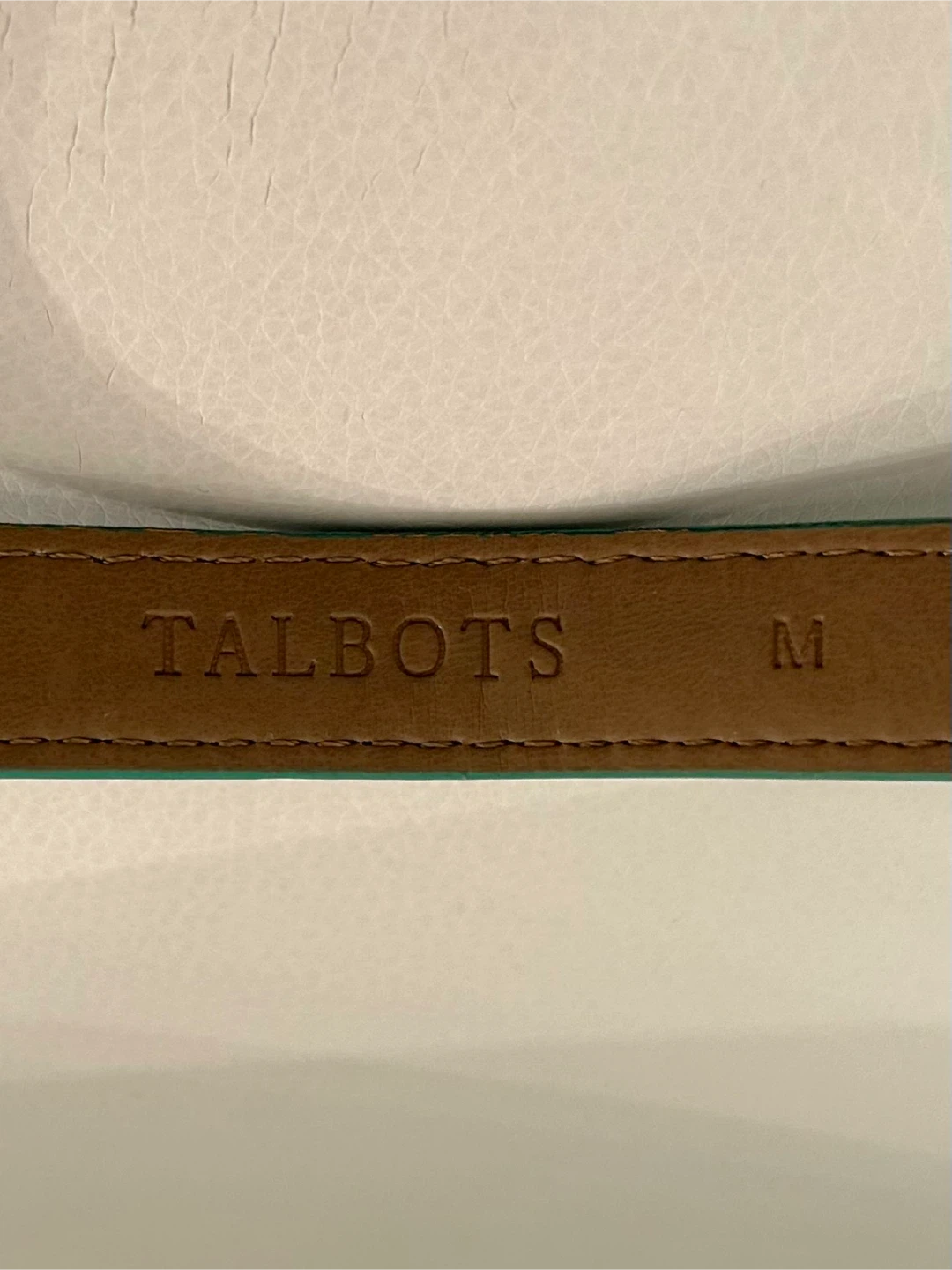 Talbots Green Leather Belt #Cleanout - photo 5