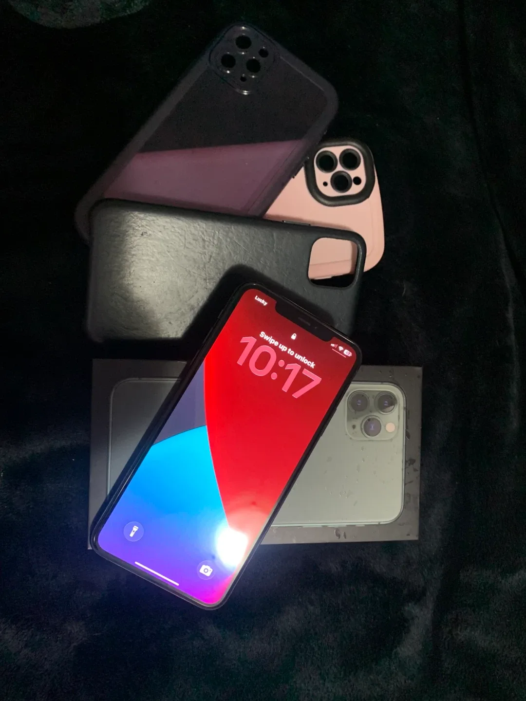 iPhone 11 Pro Max with Cases