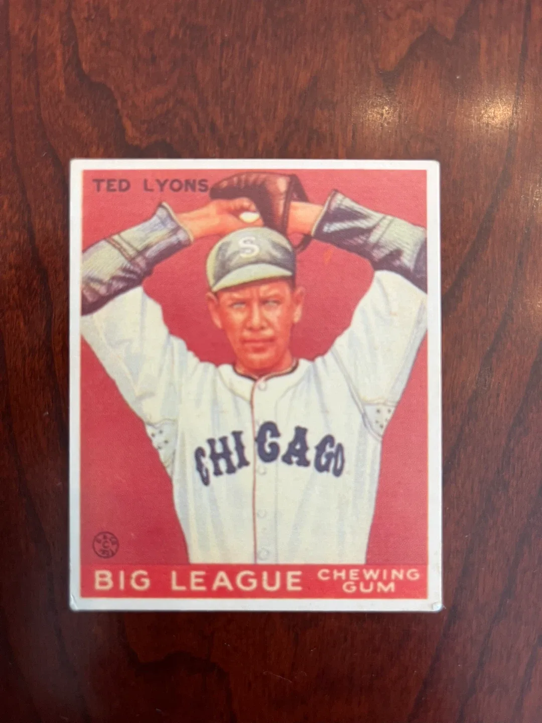 1983 Renata Galasso 1933 Goudey Reprints Ted Lyons #7