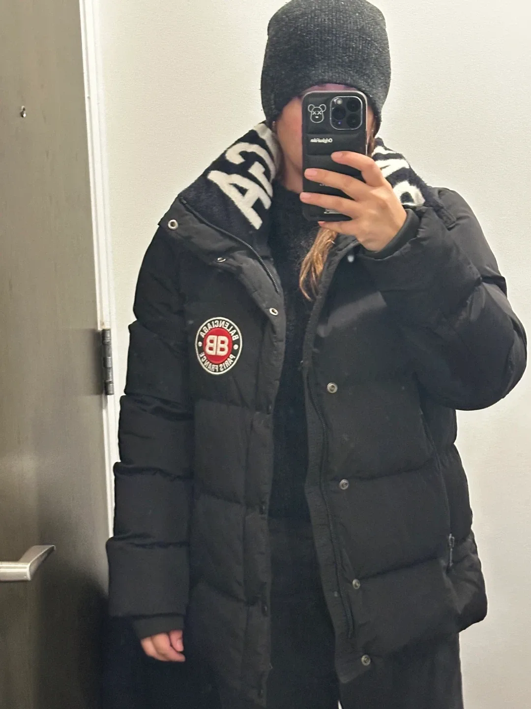 Balenciaga Padded Jacket - Black