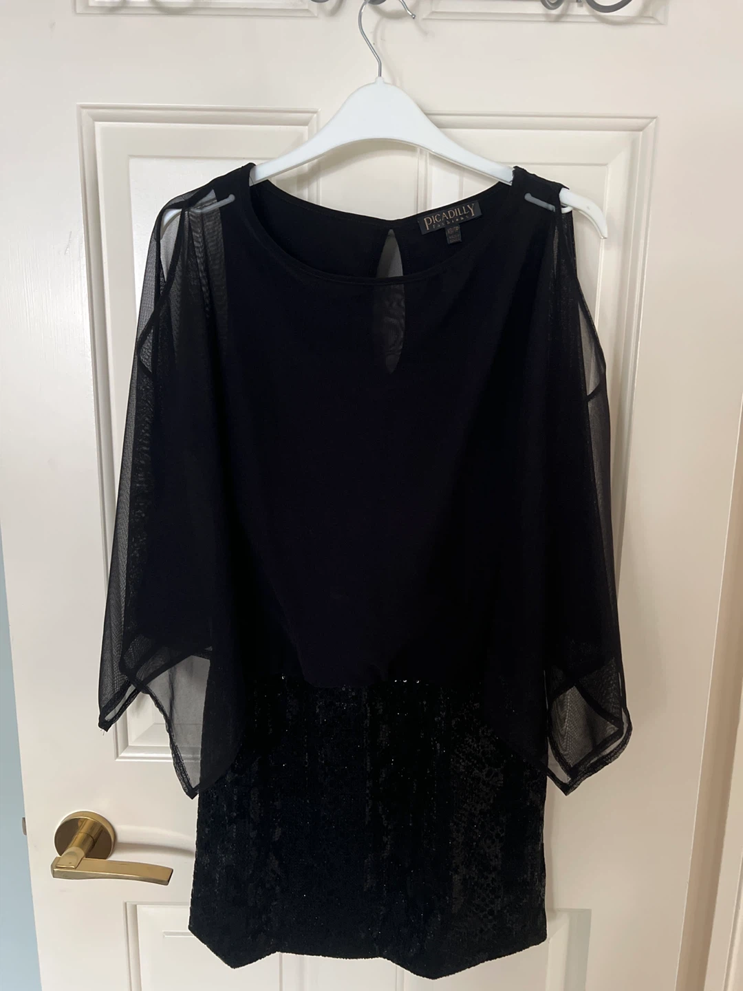 Picadilly Fashions Black Dress - Size XS - photo 2