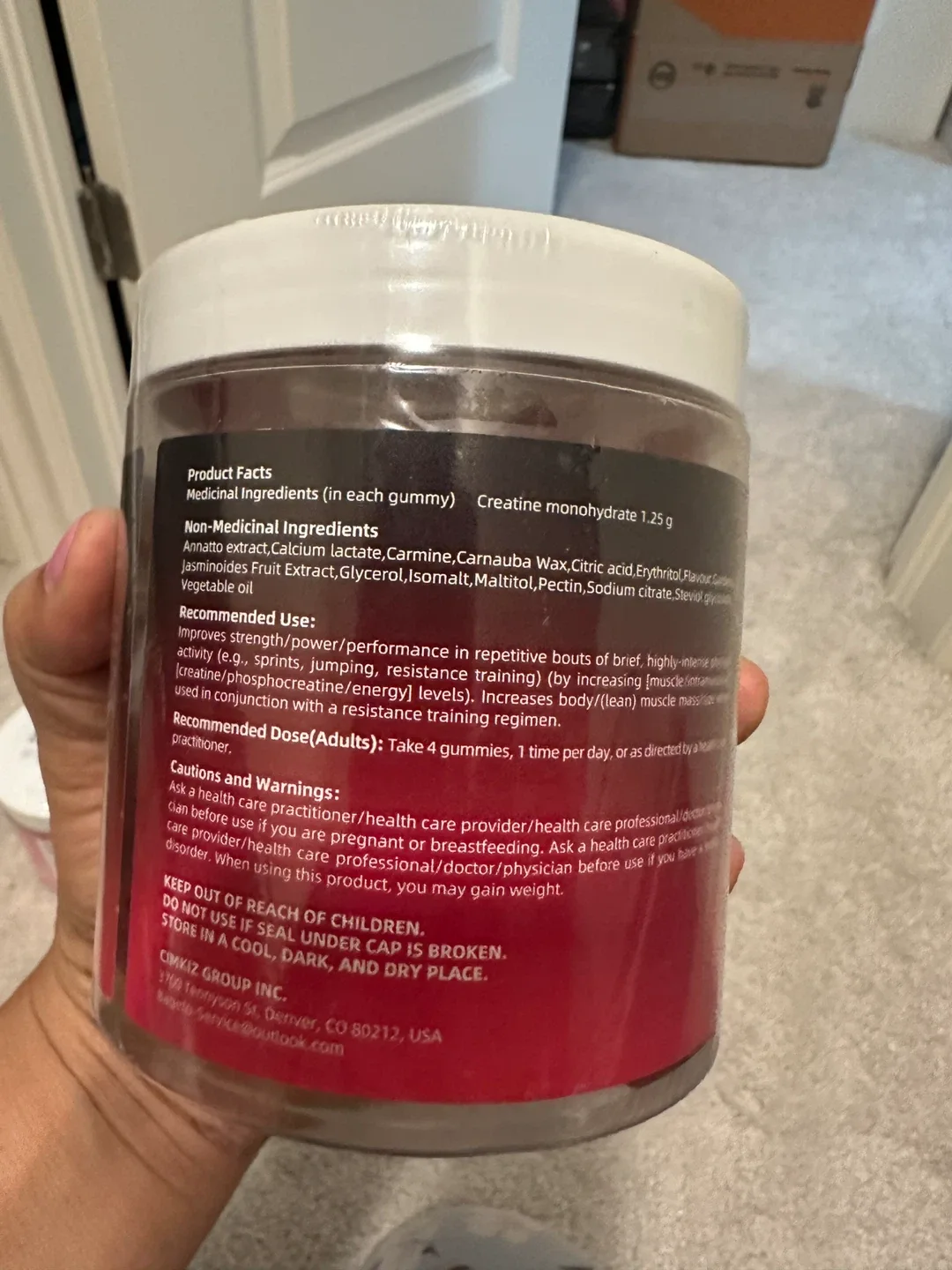 Bageto Creatine Monohydrate Gummy image indicator(3)