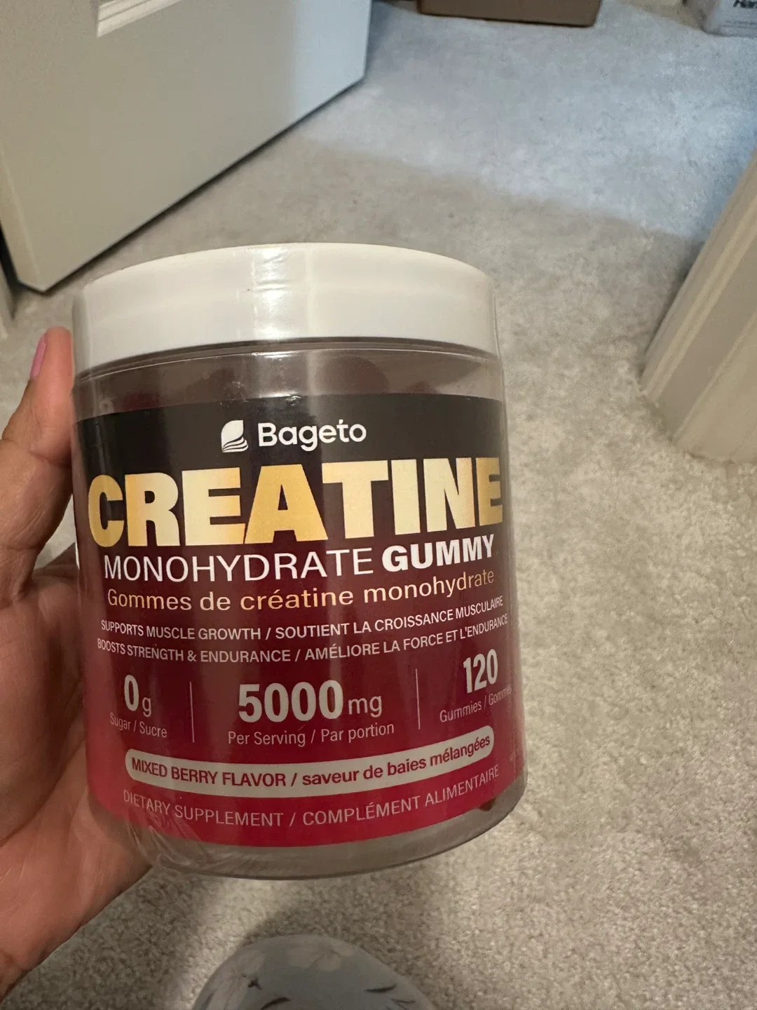 Bageto Creatine Monohydrate Gummy