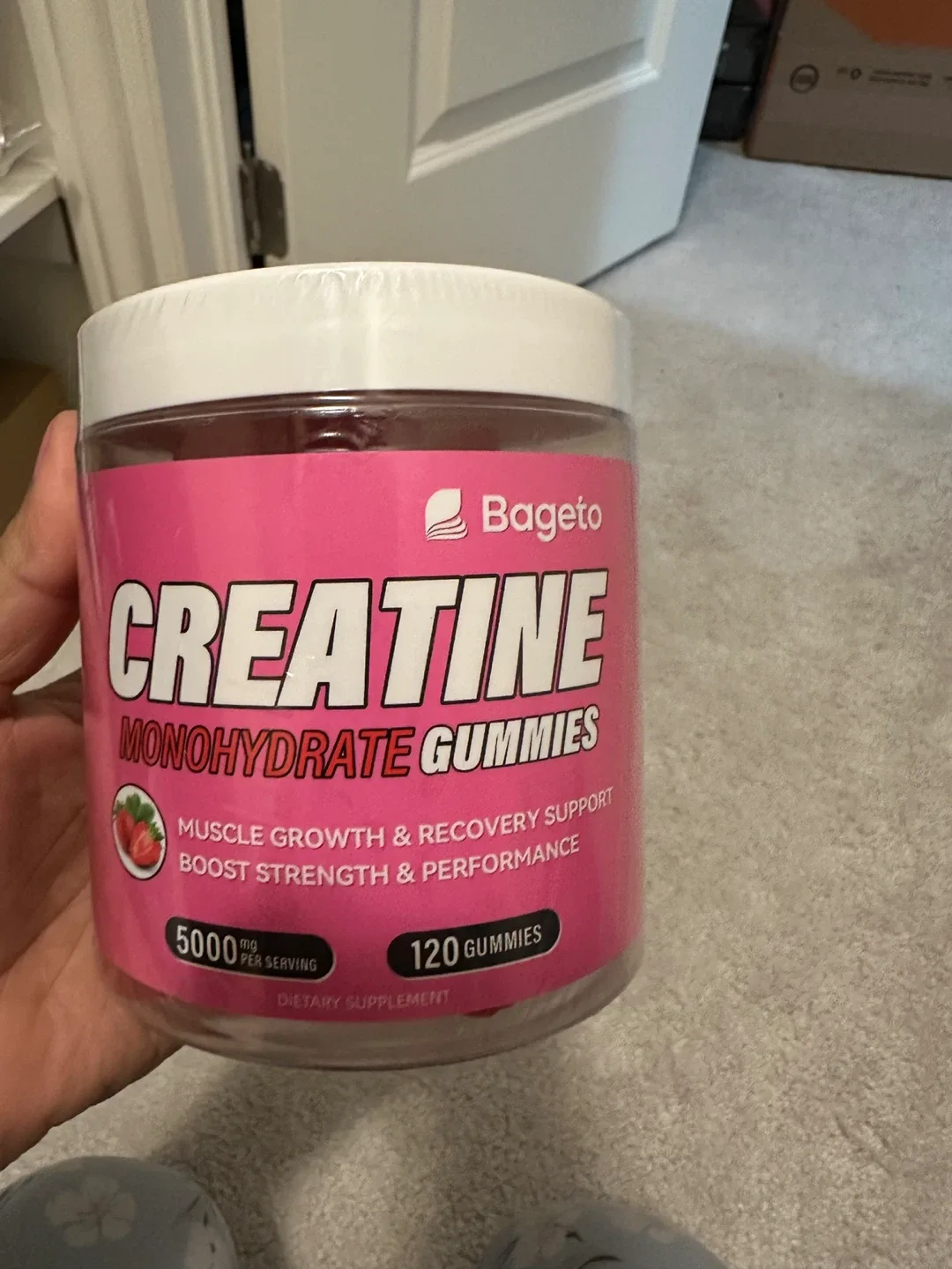 Bageto Creatine Monohydrate Gummies - Muscle Growth & Recovery
