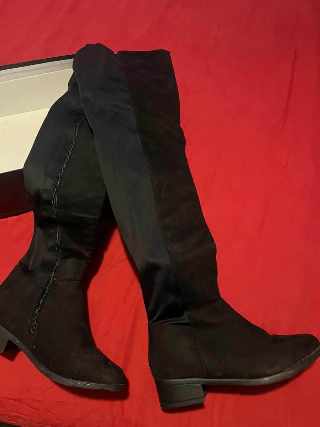 Black Over-the-Knee Boots