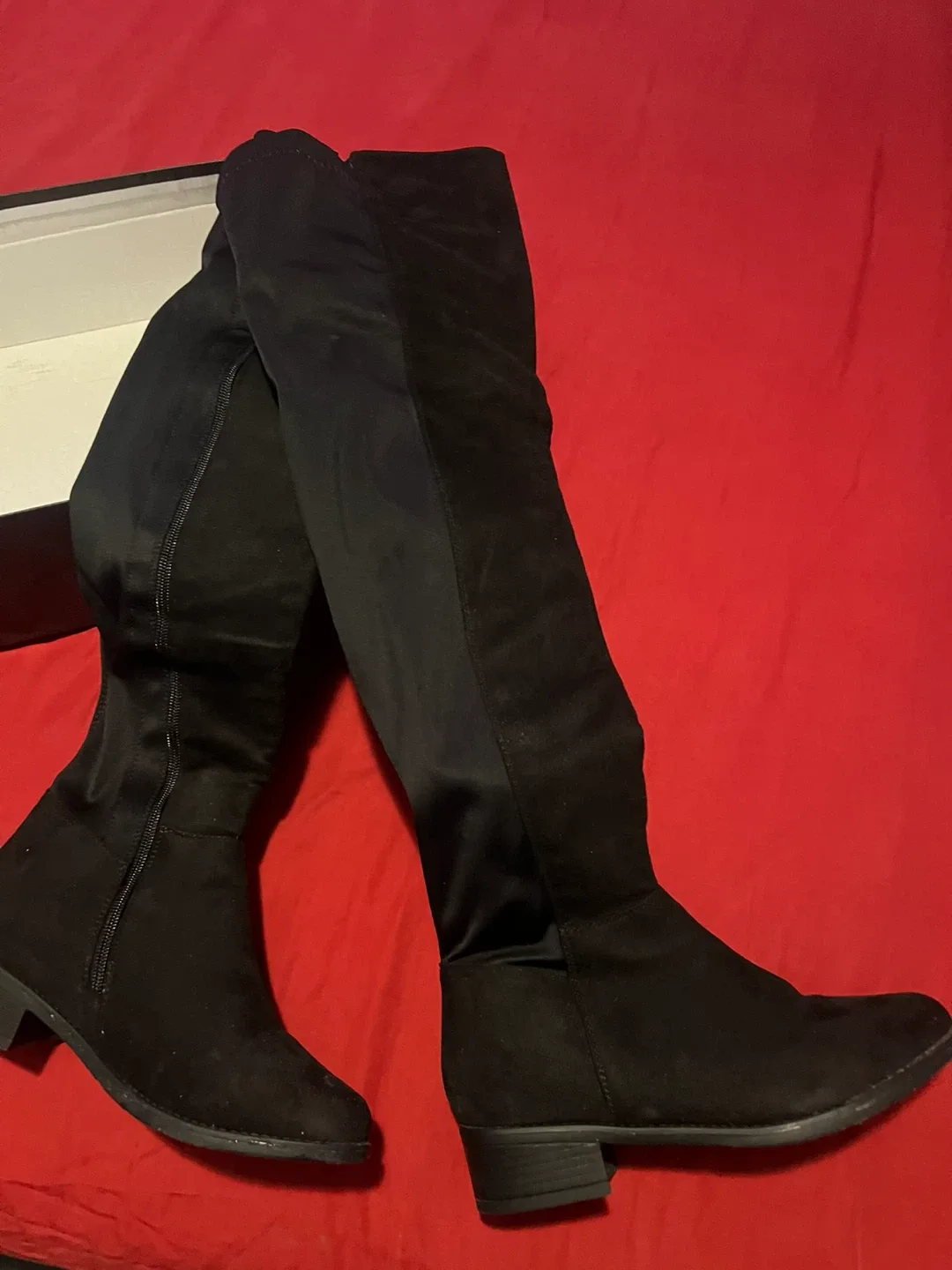 Black Over-the-Knee Boots