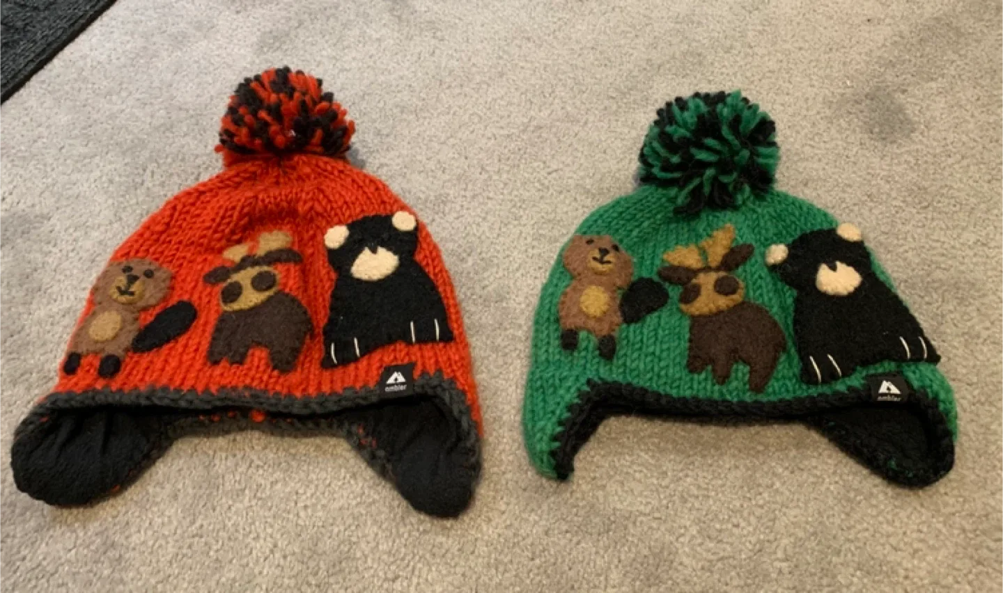 Ambler Kids Pom Pom Toque