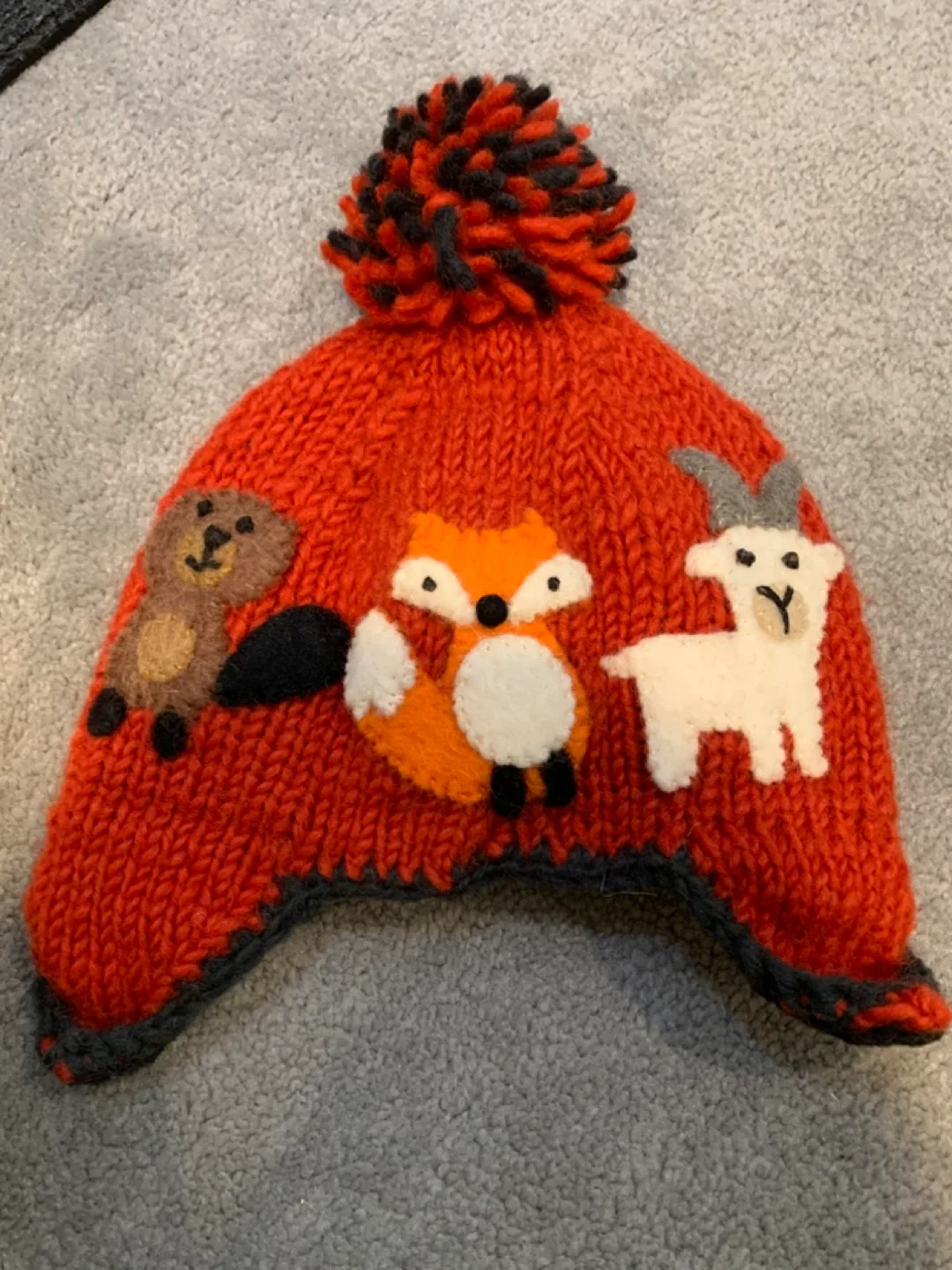 Ambler Kids Pom Pom Toque image indicator(5)