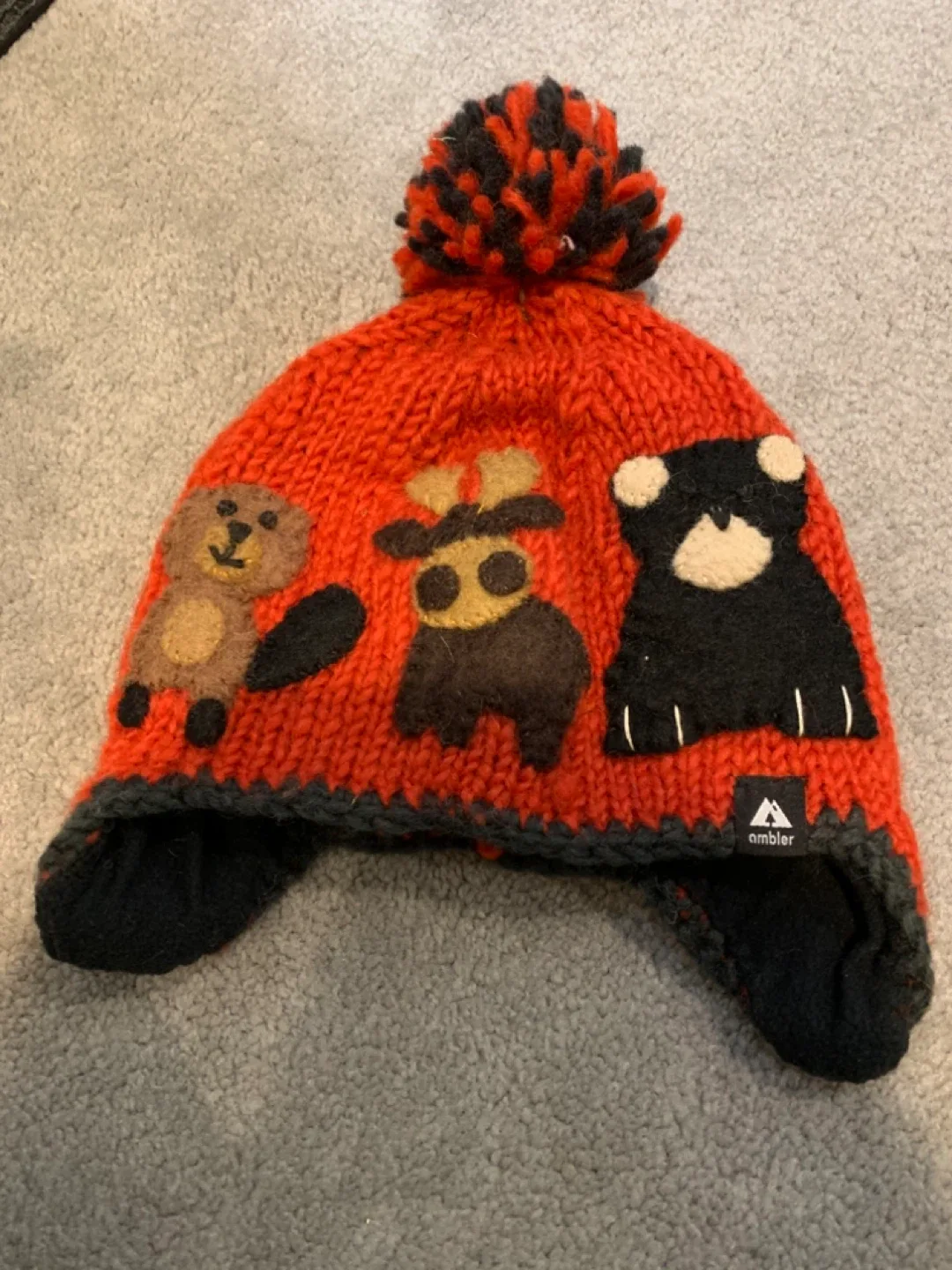 Ambler Kids Pom Pom Toque image indicator(4)