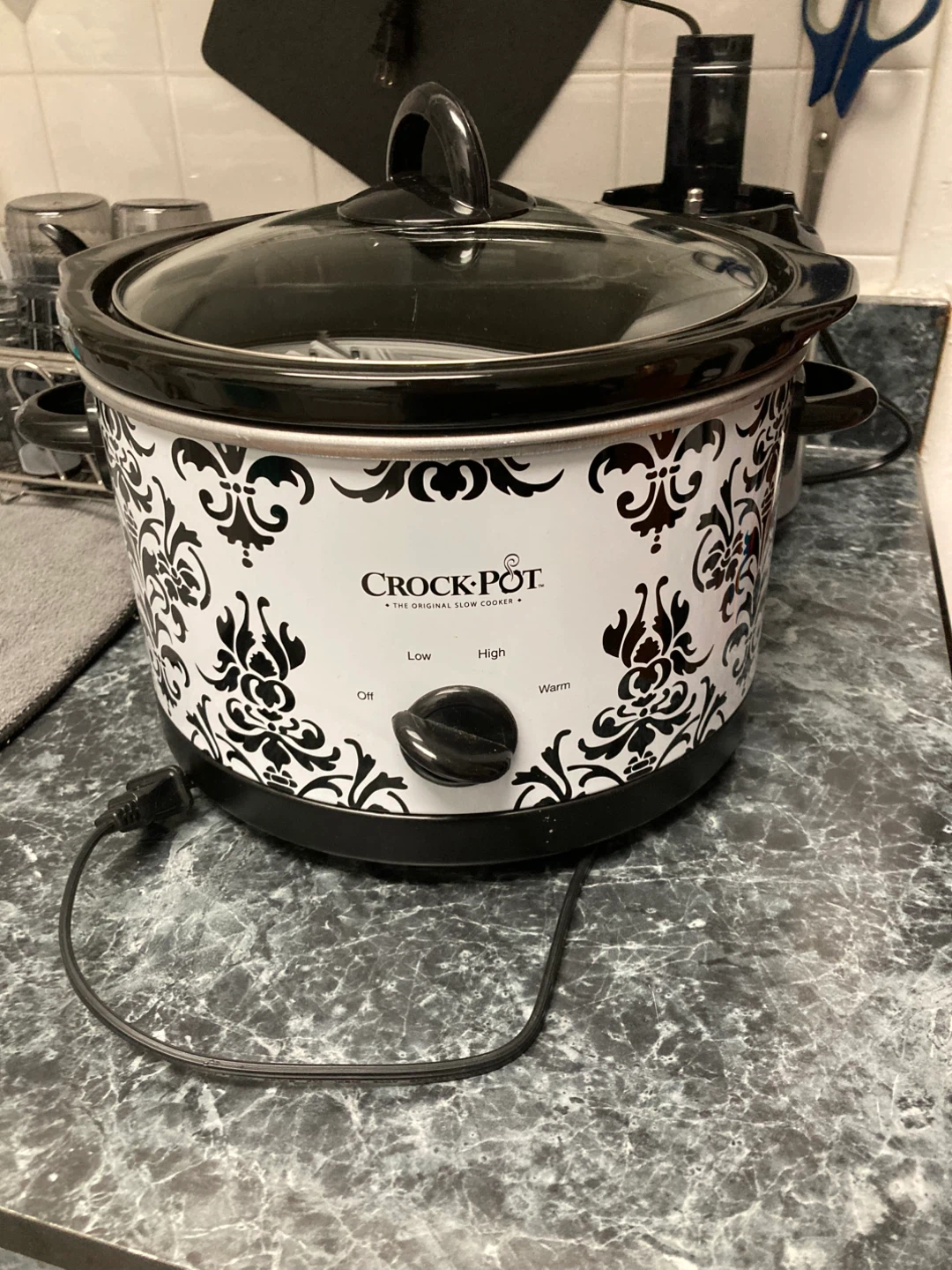 Small Crockpot Slow Cooker #Cleanout