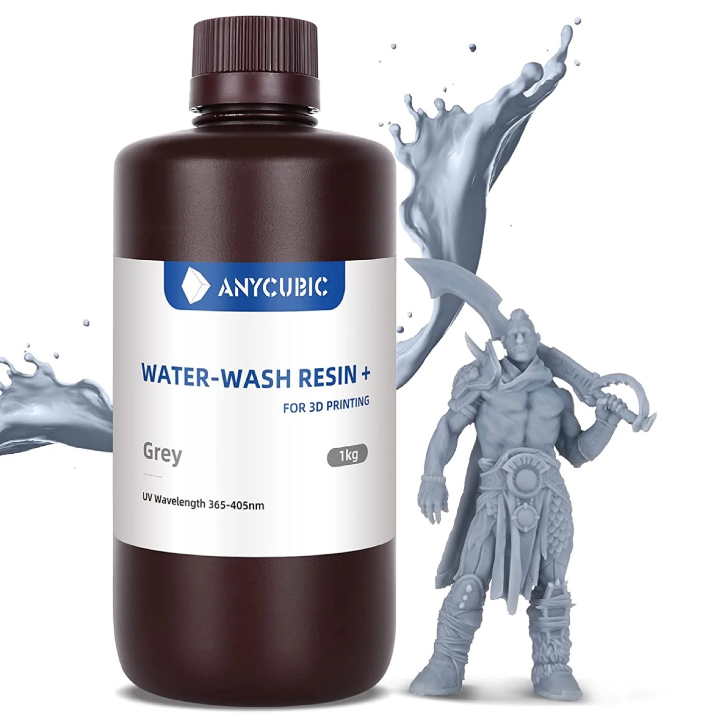 Anycubic Water-Wash Resin+ Grey 1kg