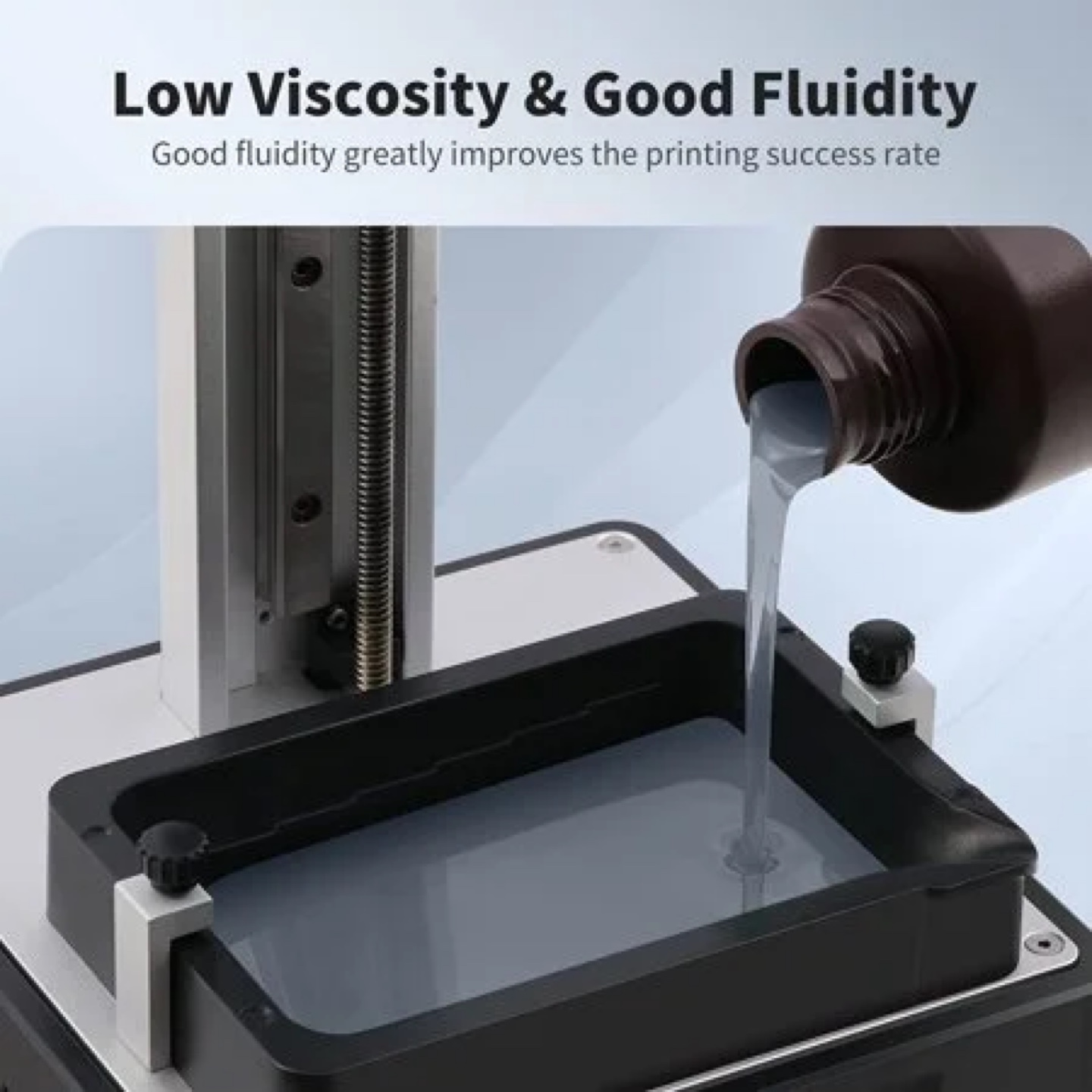 Anycubic Water-Wash Resin+ Grey 1kg - photo 4