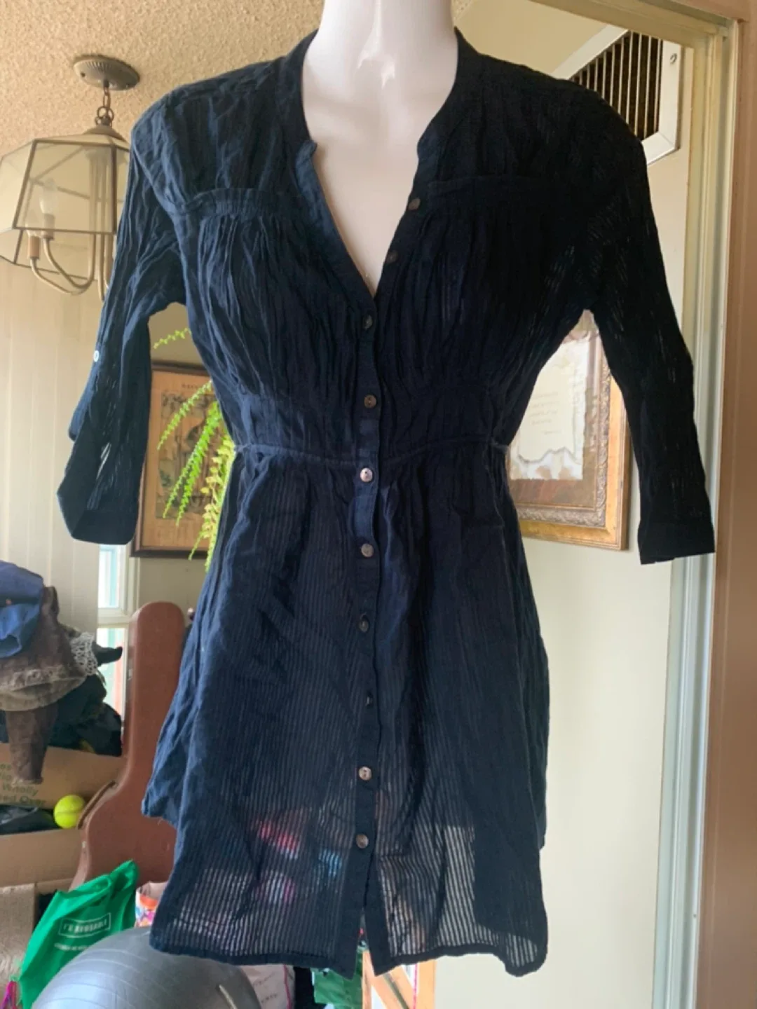 Calvin Klein Jeans  Button-Down Tunic