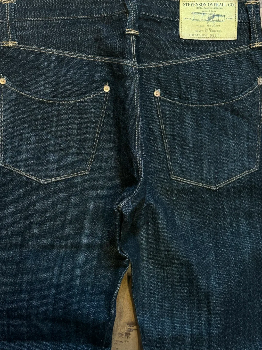 NEW! Stevenson Overall Co. Selvedge Denim Jeans image indicator(8)
