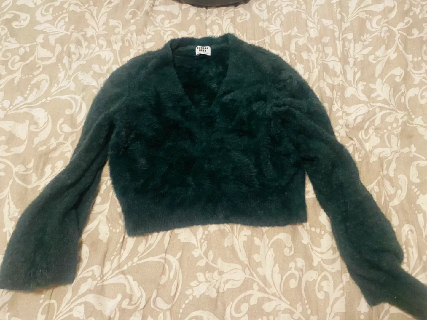Sunday Best Green Sweater size 2XS