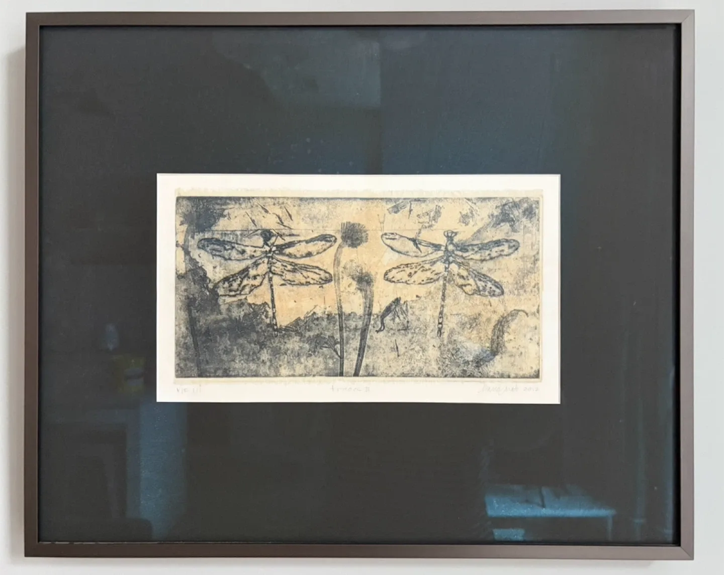 Maria Tratt Original Etching & Chine Colle