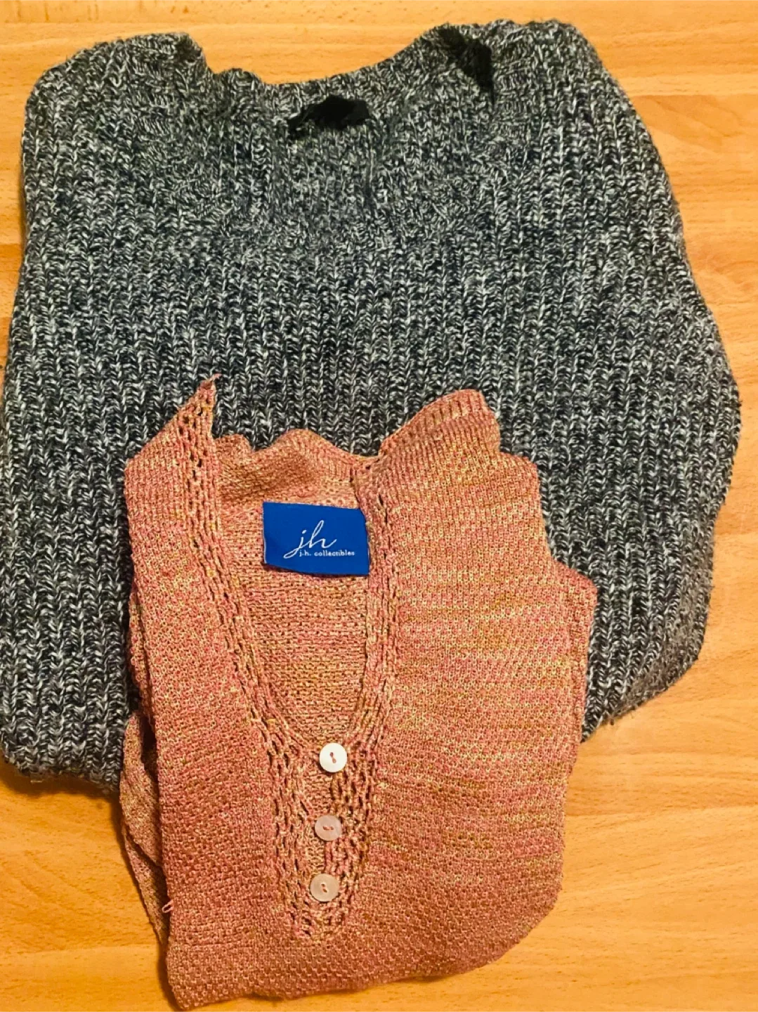 Sweater and top both size M