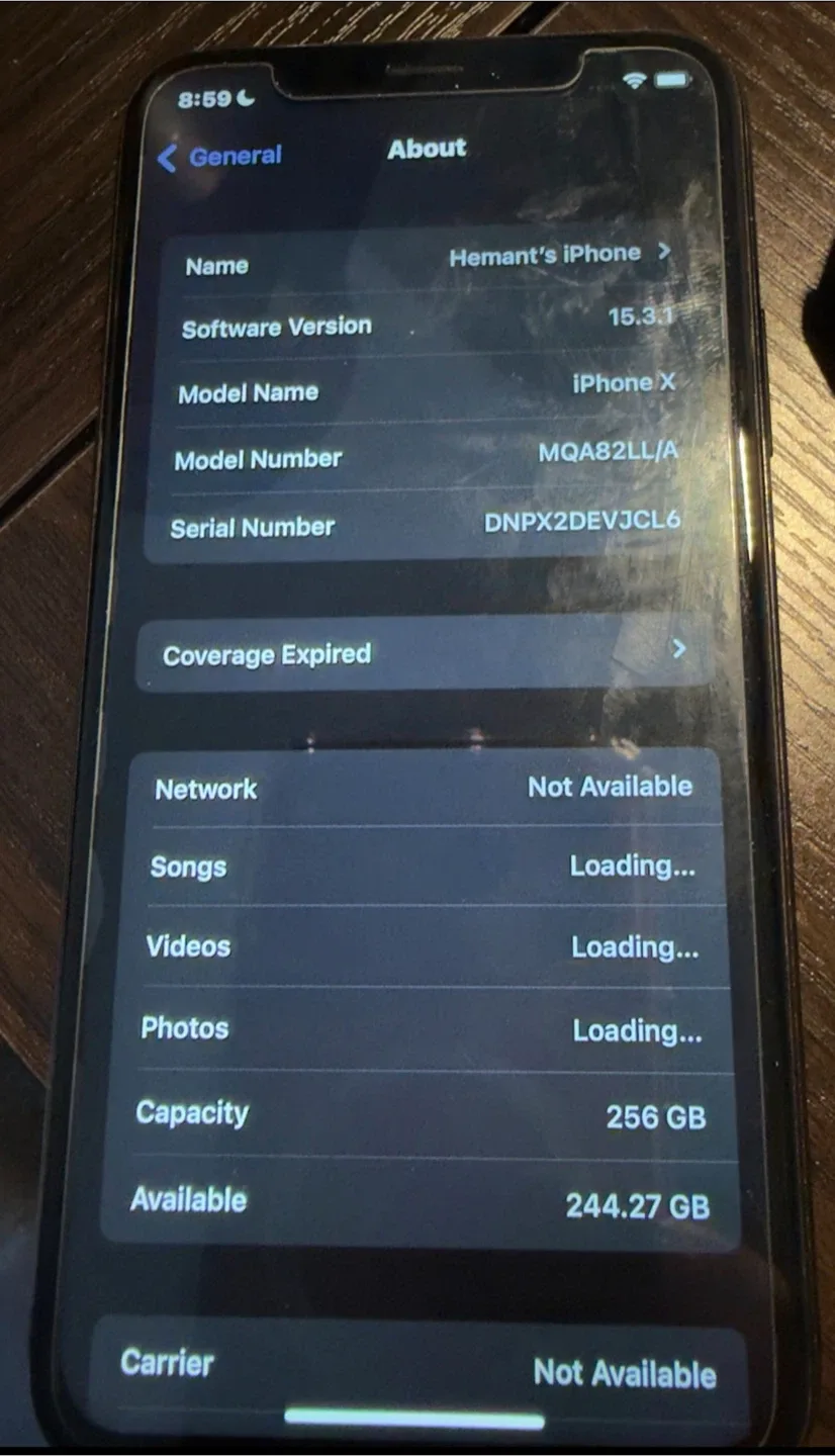 iPhone X 256GB + Yellow Case #Cleanout