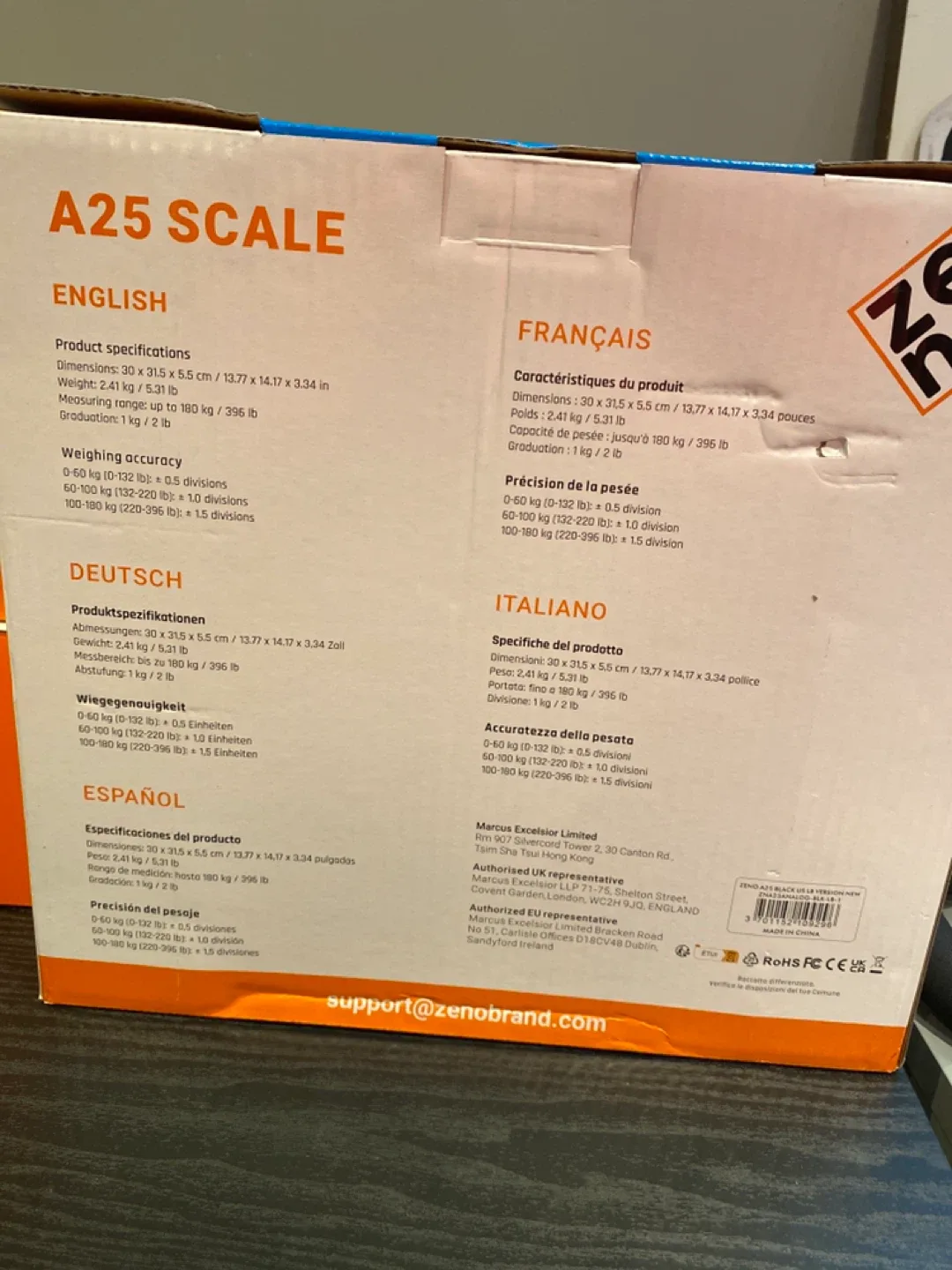 Zeno A25 Scale - New in Box image indicator(2)