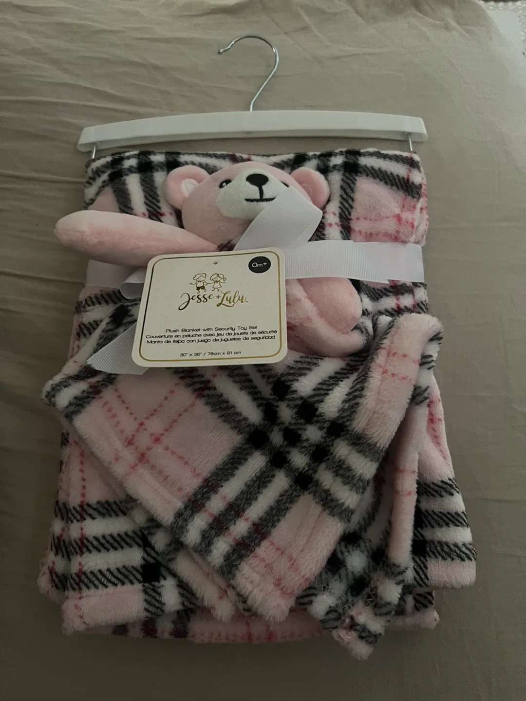 Jesse & Lulu Plush Blanket with Security Toy Set - NEW