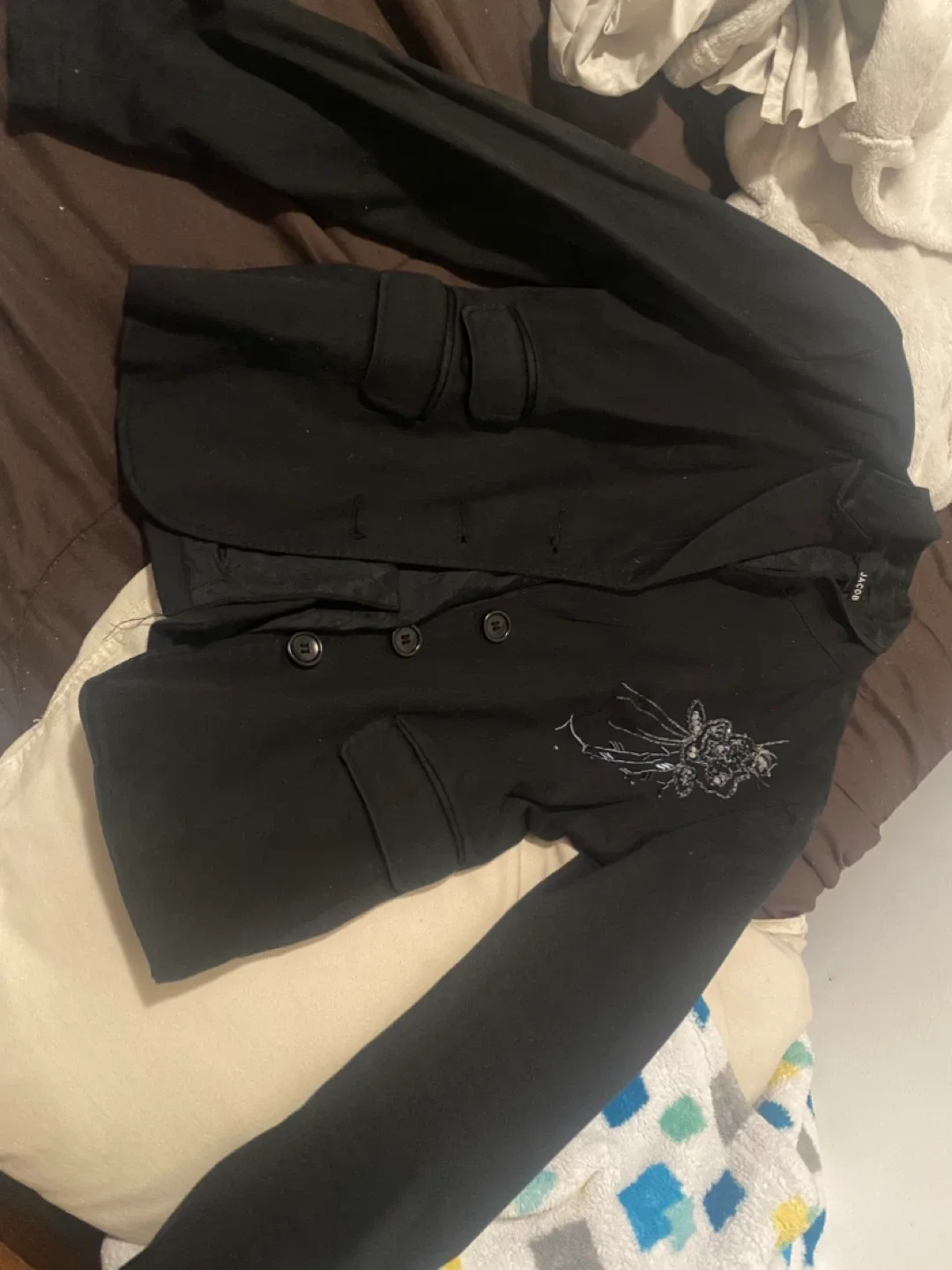 Jacob Black Blazer  for women- Size Small (3/4)